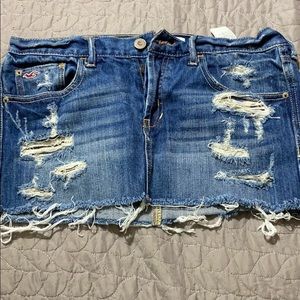 Hollister Jean mini skirt